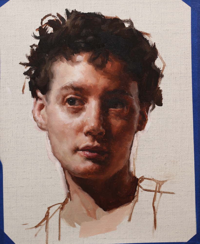 Painting by Aidan Baker-Hill